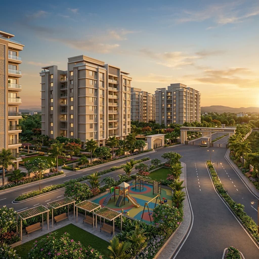 Punawale neighbourhood in Pune