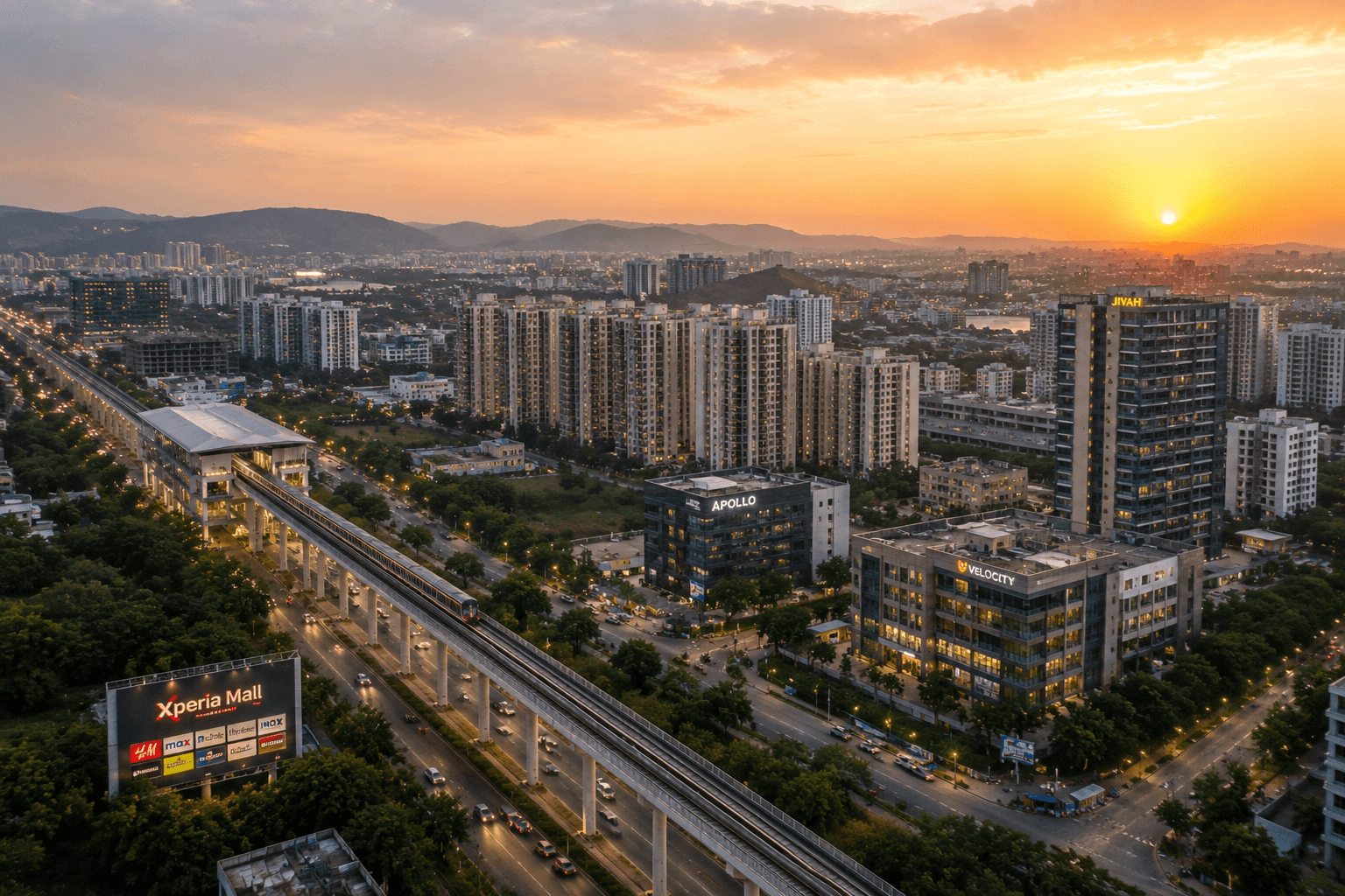 Tathawade neighbourhood in Pune