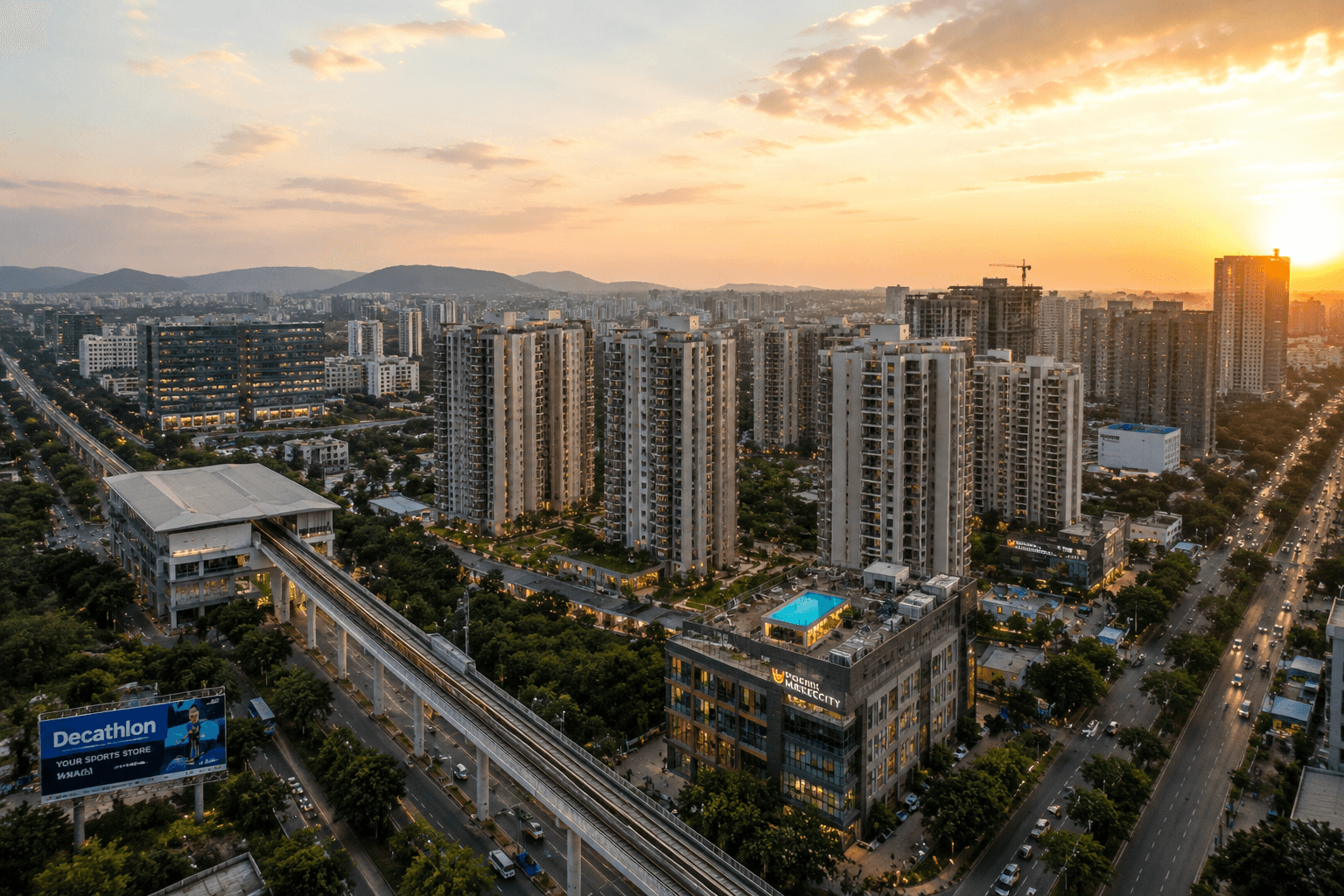 Wakad neighbourhood in Pune